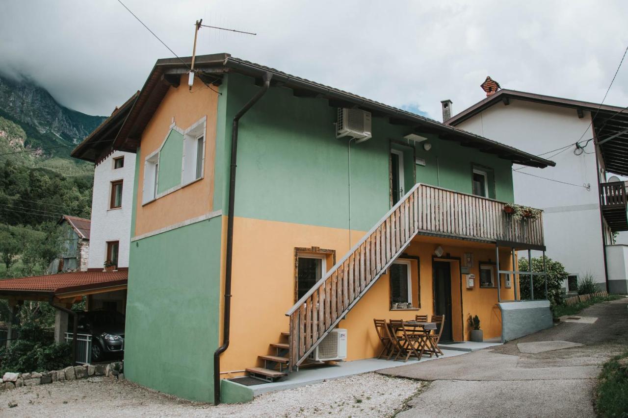 Apartma Metija Lux Z Savno Kobarid Dış mekan fotoğraf