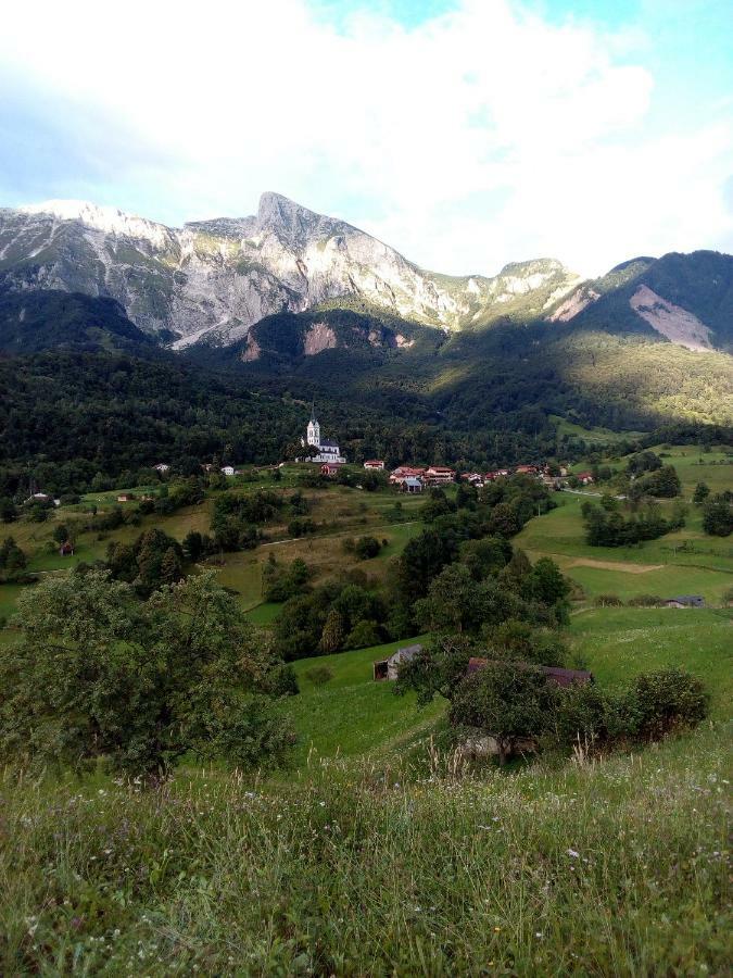 Apartma Metija Lux Z Savno Kobarid Dış mekan fotoğraf